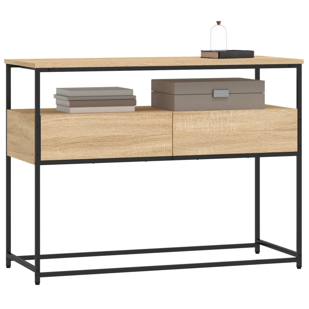 Avlastningsbord Konsollbord Sonoma Eik 100x40x75 cm