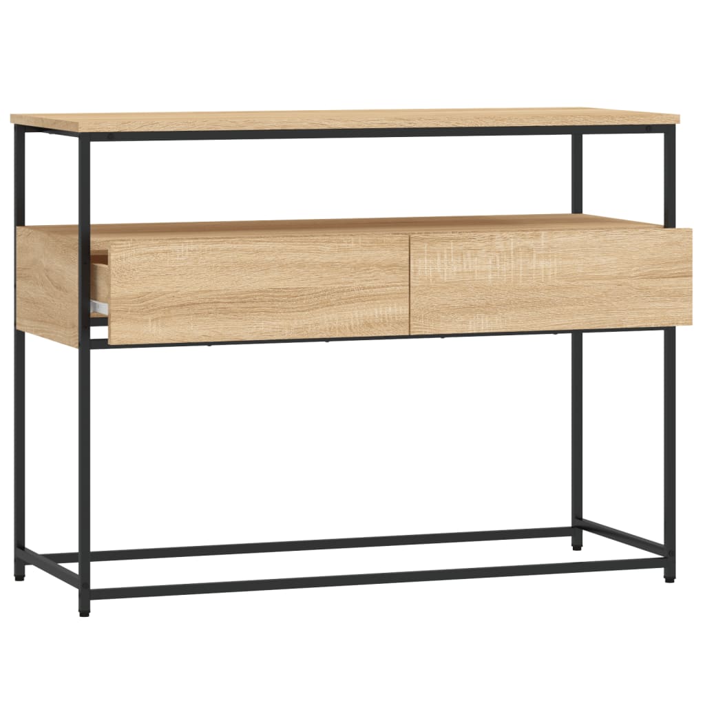 Avlastningsbord Konsollbord Sonoma Eik 100x40x75 cm