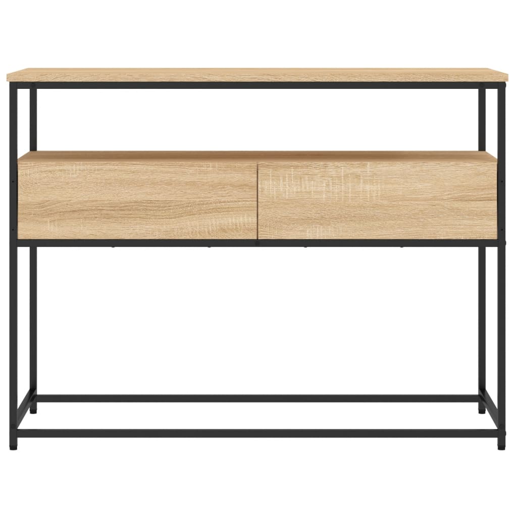 Avlastningsbord Konsollbord Sonoma Eik 100x40x75 cm