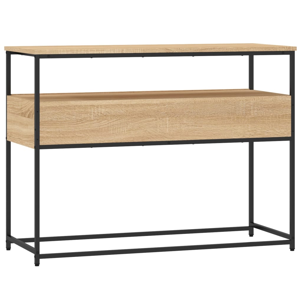 Avlastningsbord Konsollbord Sonoma Eik 100x40x75 cm