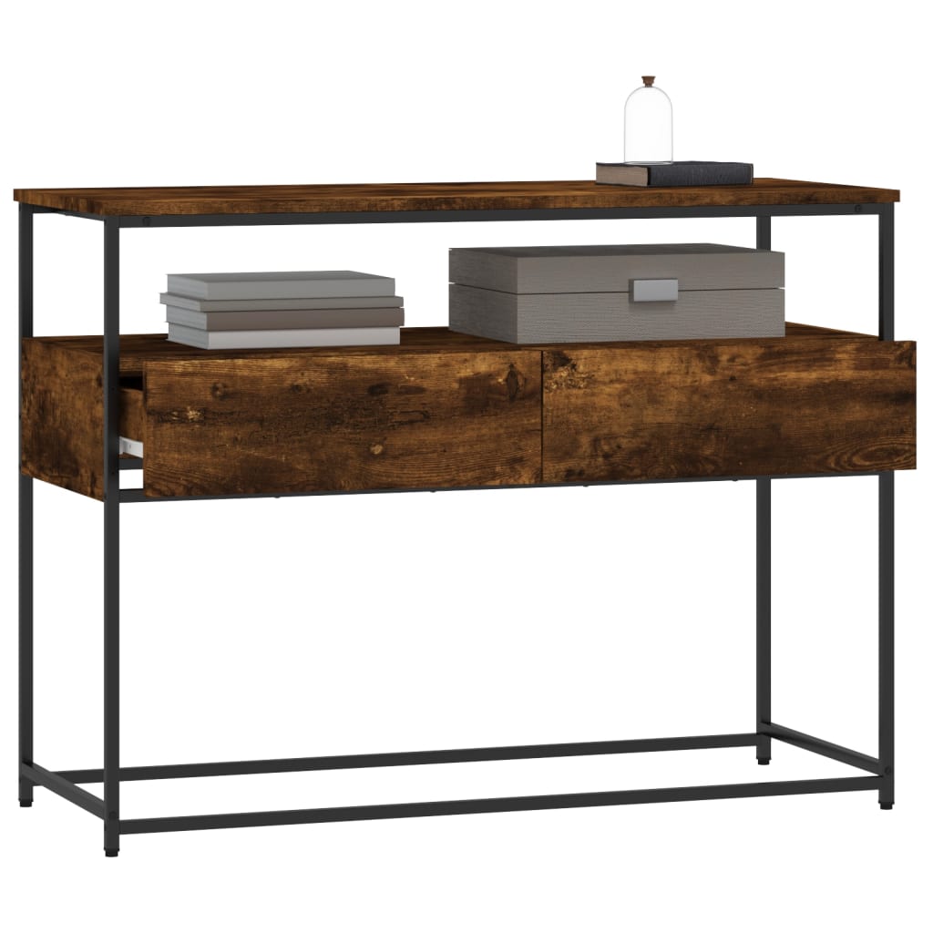 Avlastningsbord Konsollbord Sonoma Eik 100x40x75 cm