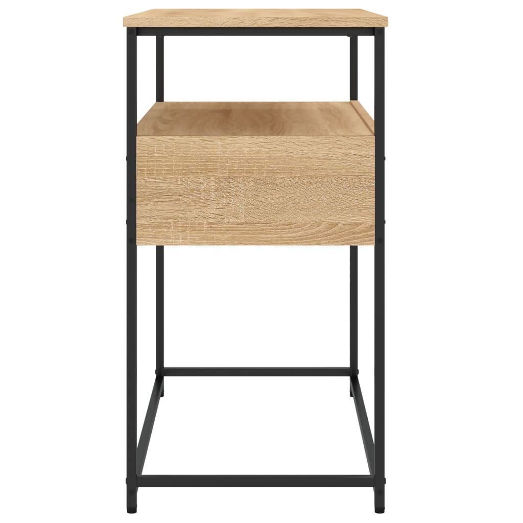 Avlastningsbord Konsollbord Sonoma Eik 75x40x75 cm