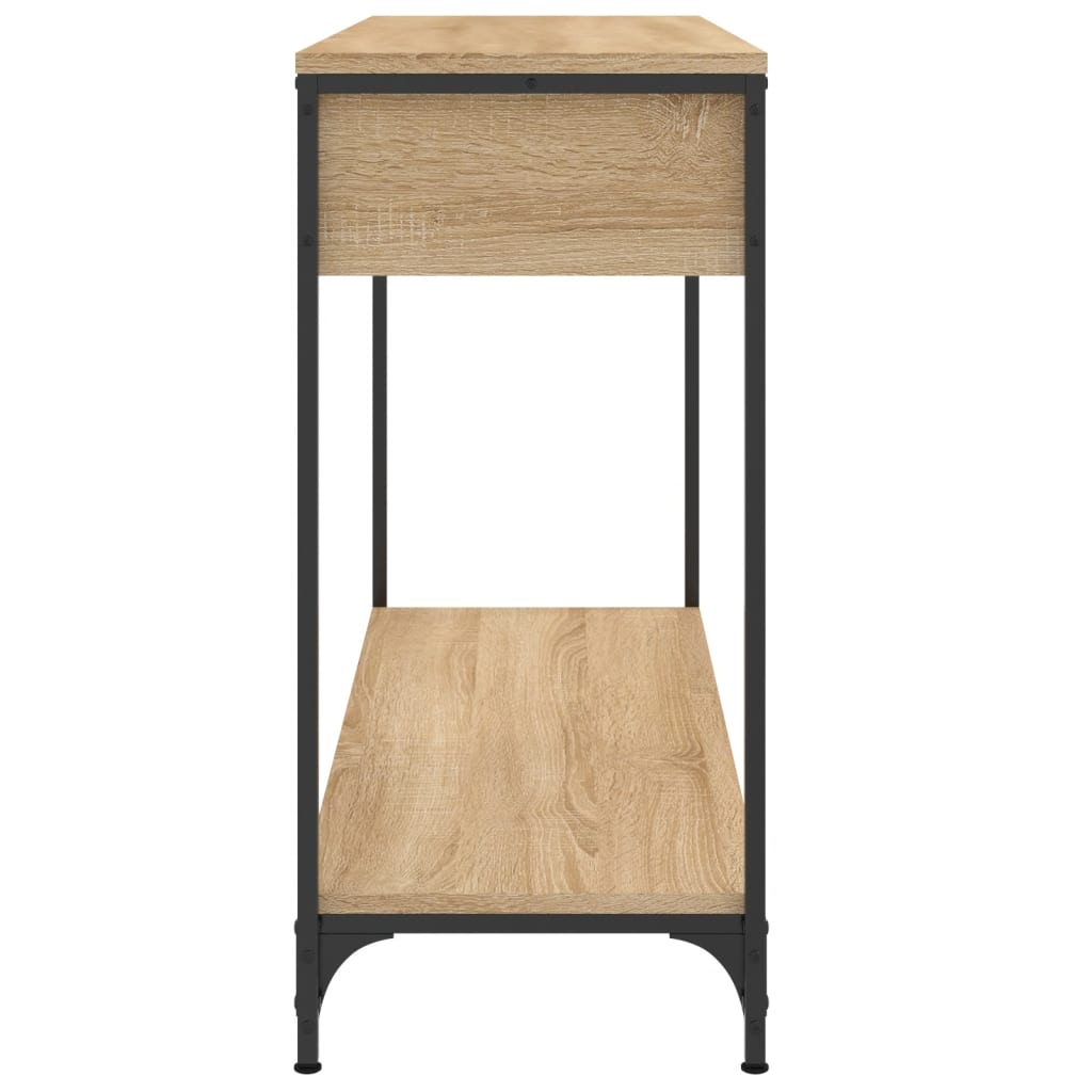 Avlastningsbord Konsollbord Sonoma Eik 100x34,5x75 cm