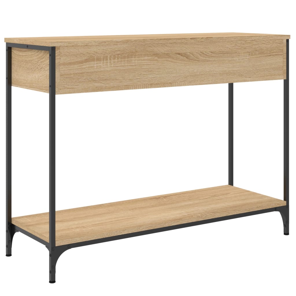 Avlastningsbord Konsollbord Sonoma Eik 100x34,5x75 cm