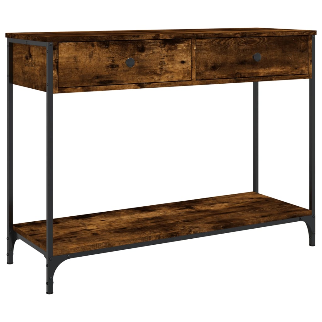 Avlastningsbord Konsollbord Sonoma Eik 100x34,5x75 cm