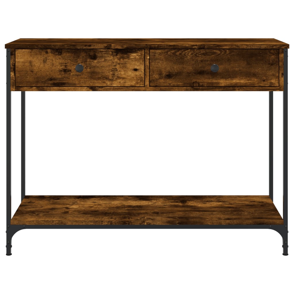 Avlastningsbord Konsollbord Sonoma Eik 100x34,5x75 cm