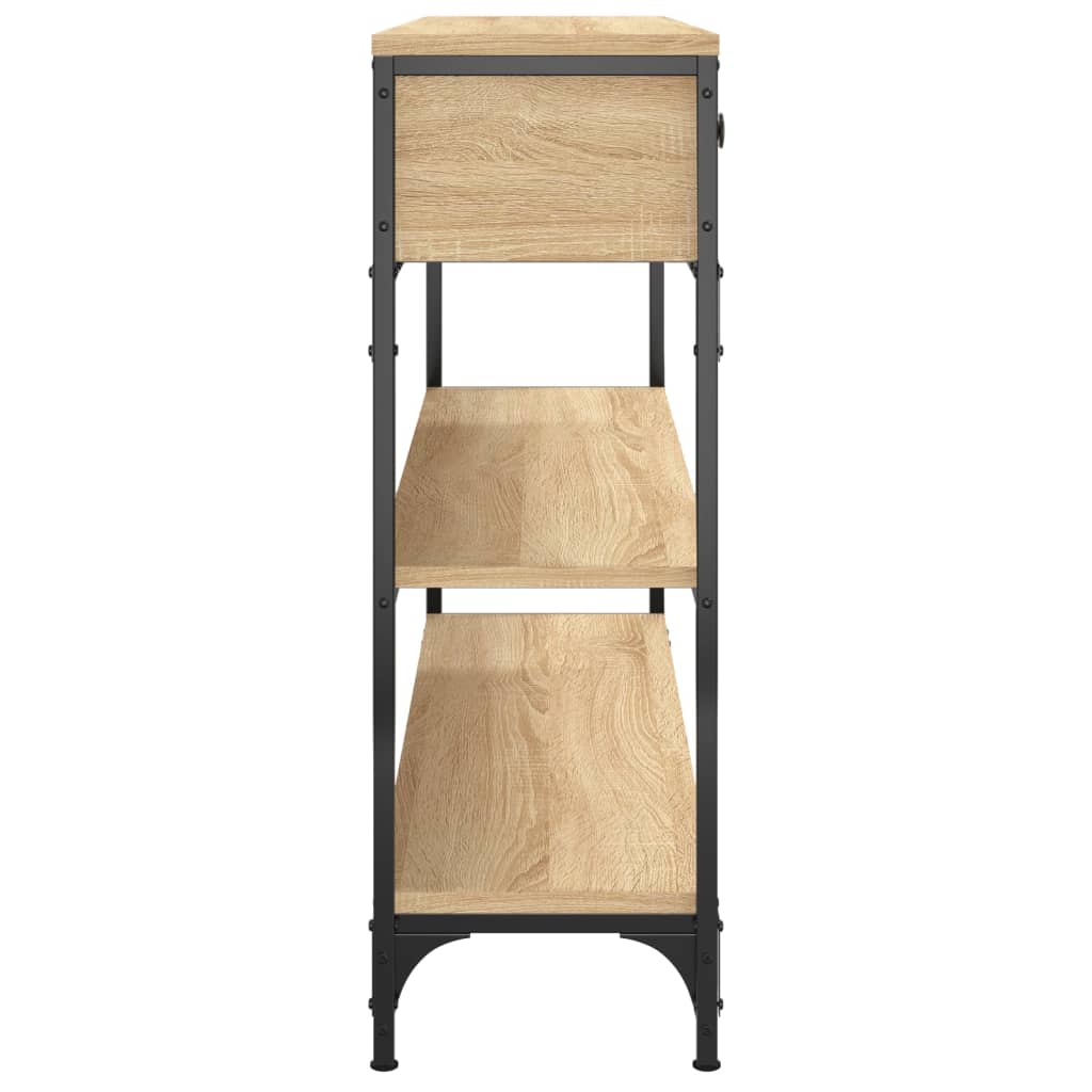 Avlastningsbord Konsollbord Sonoma Eik 100x25x75 cm
