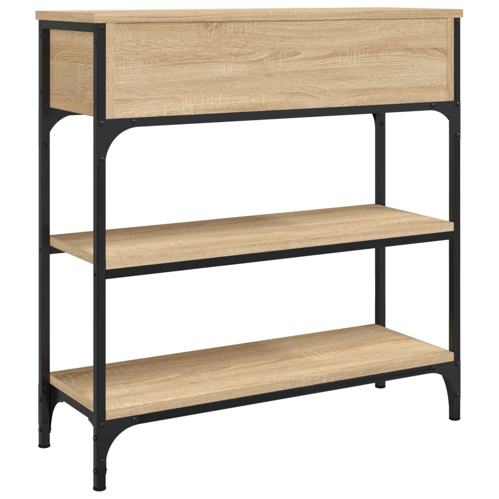 Avlastningsbord Konsollbord Sonoma Eik 72,5x25x75 cm