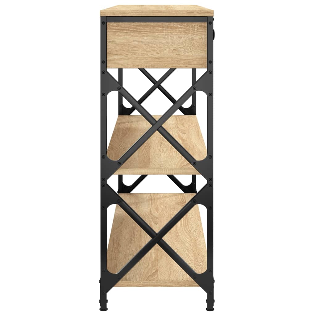 Avlastningsbord Konsollbord Sonoma Eik 100x28x75 cm
