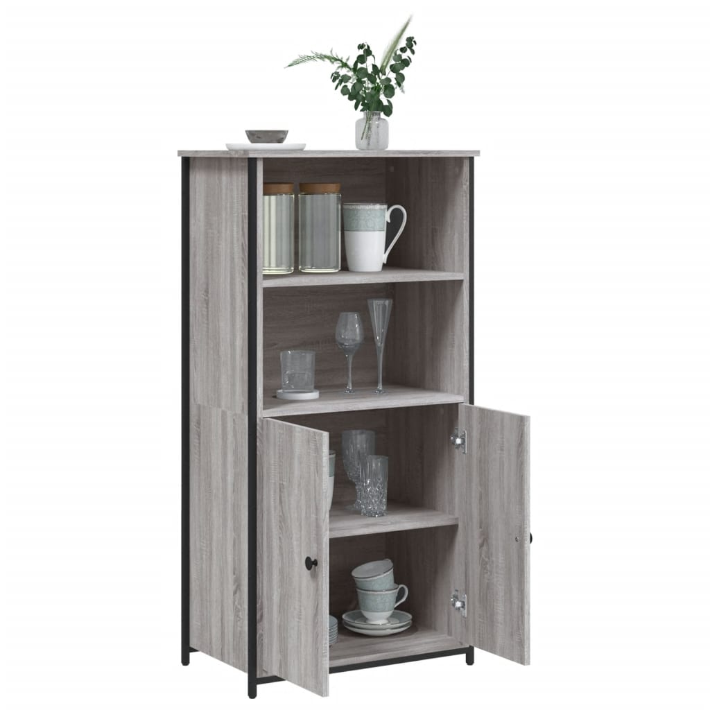 Skap Sonoma Grå 62x36x121,5 cm