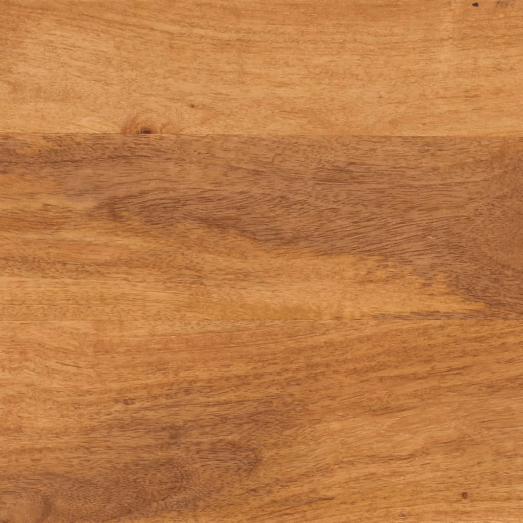 TV-Møbel Svart TV-benk Brun 100x33,5x46 cm heltre mango