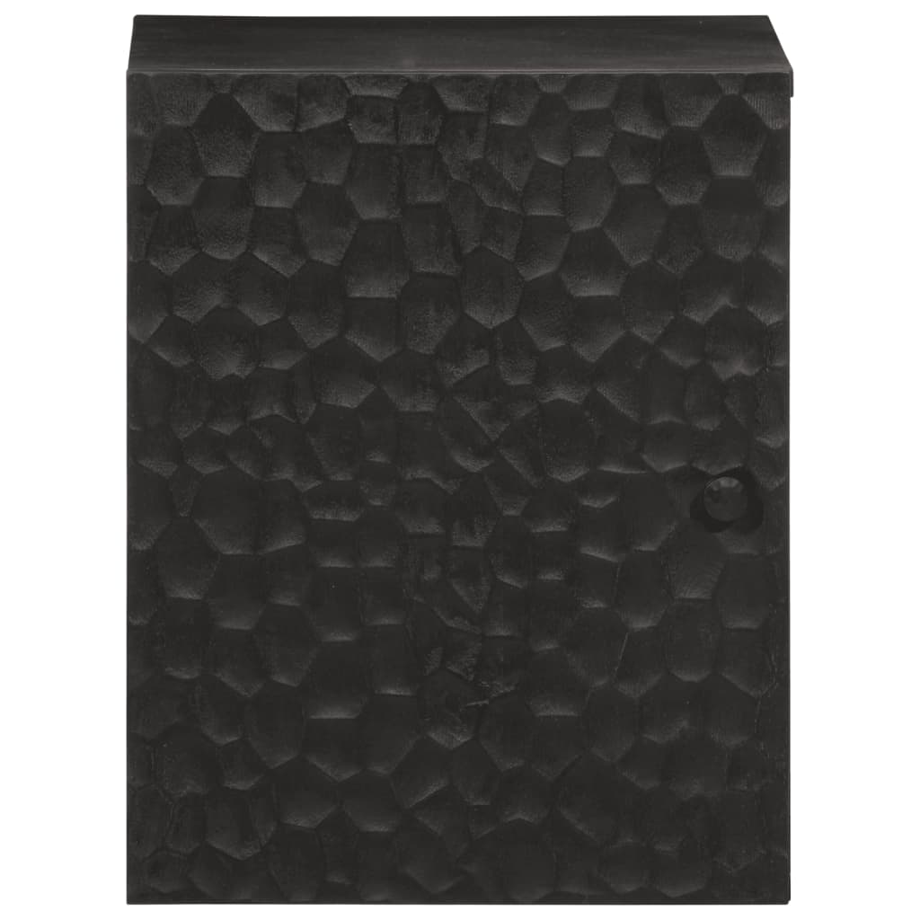 Baderomsskap Veggmontert 38x33x48 cm heltre mango