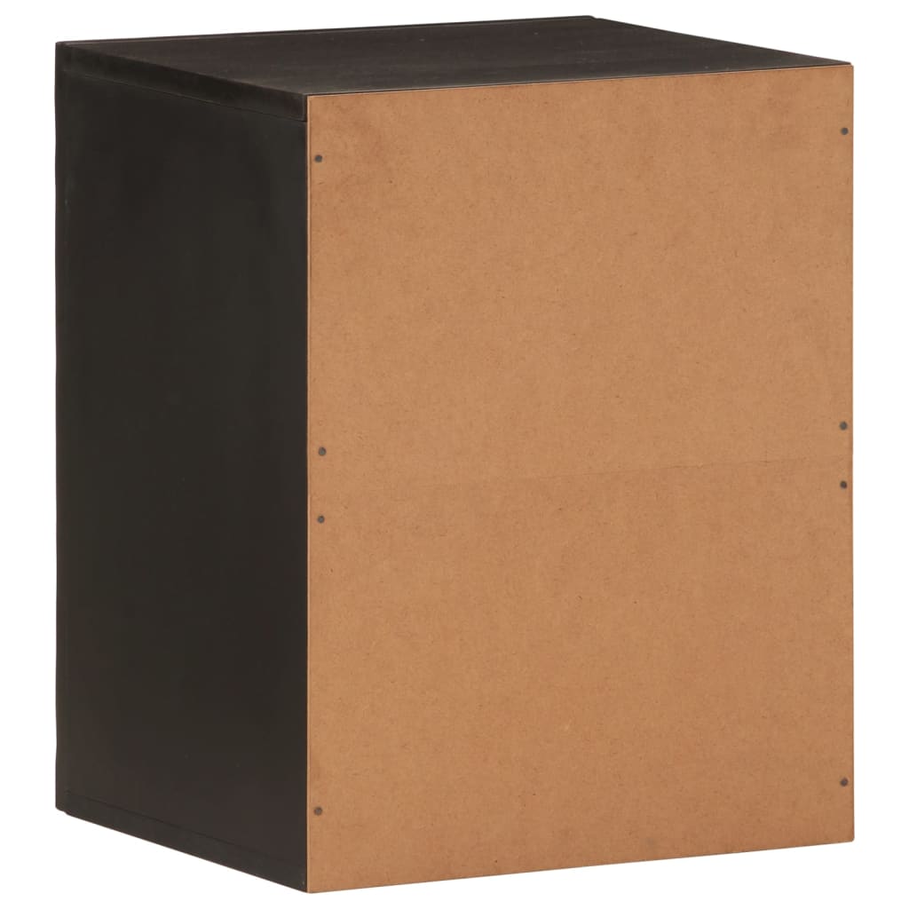 Baderomsskap Veggmontert 38x33x48 cm heltre mango