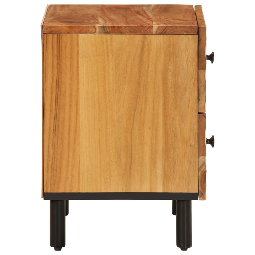 Nattbord Sengbord Tre Heltre Akasietre 40x33x46 cm