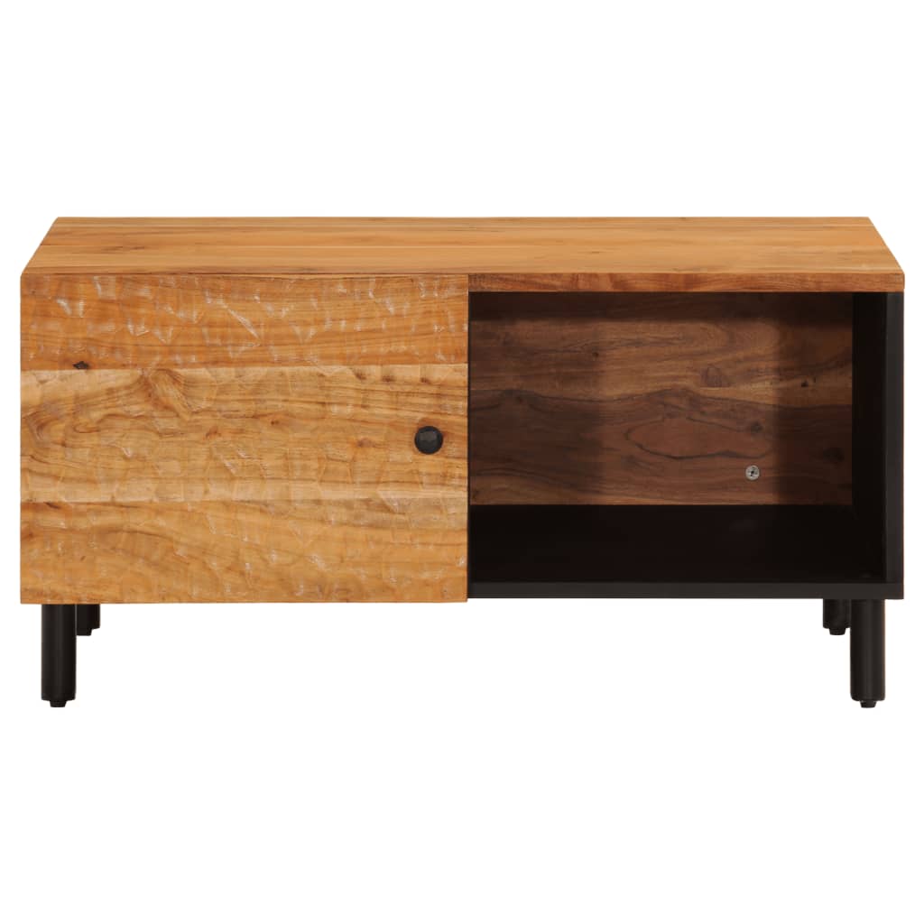 Salongbord Sofabord Tre heltre akasie 80x50x40 cm