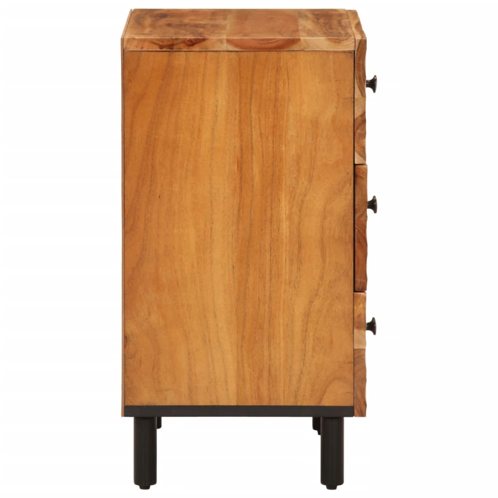 Nattbord Sengbord Tre 50x33x60 cm heltre akasie