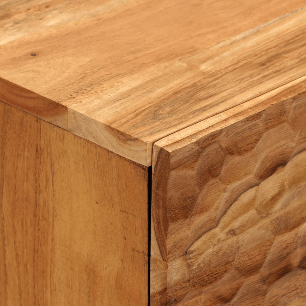 Nattbord Sengbord Tre 50x33x60 cm heltre akasie