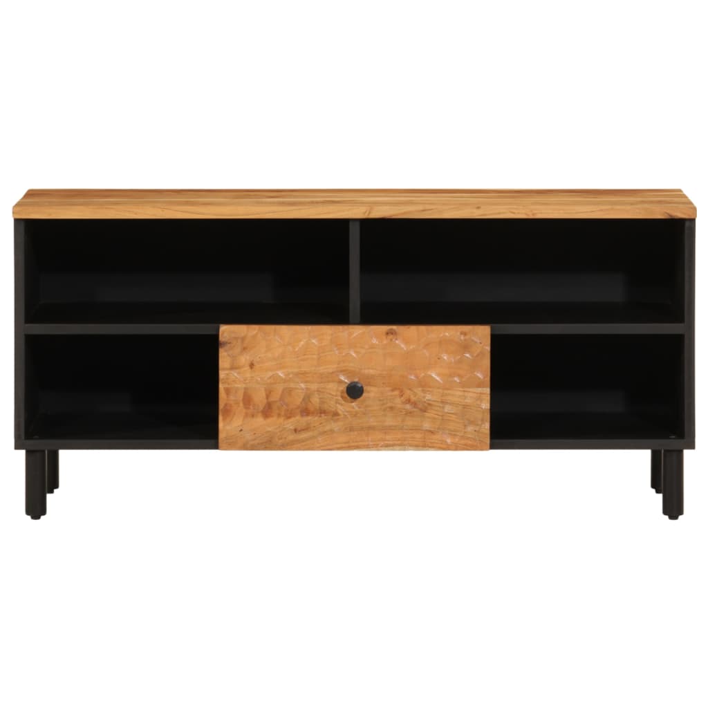 TV-Møbel Tre TV-benk heltre akasie 100x33x46 cm