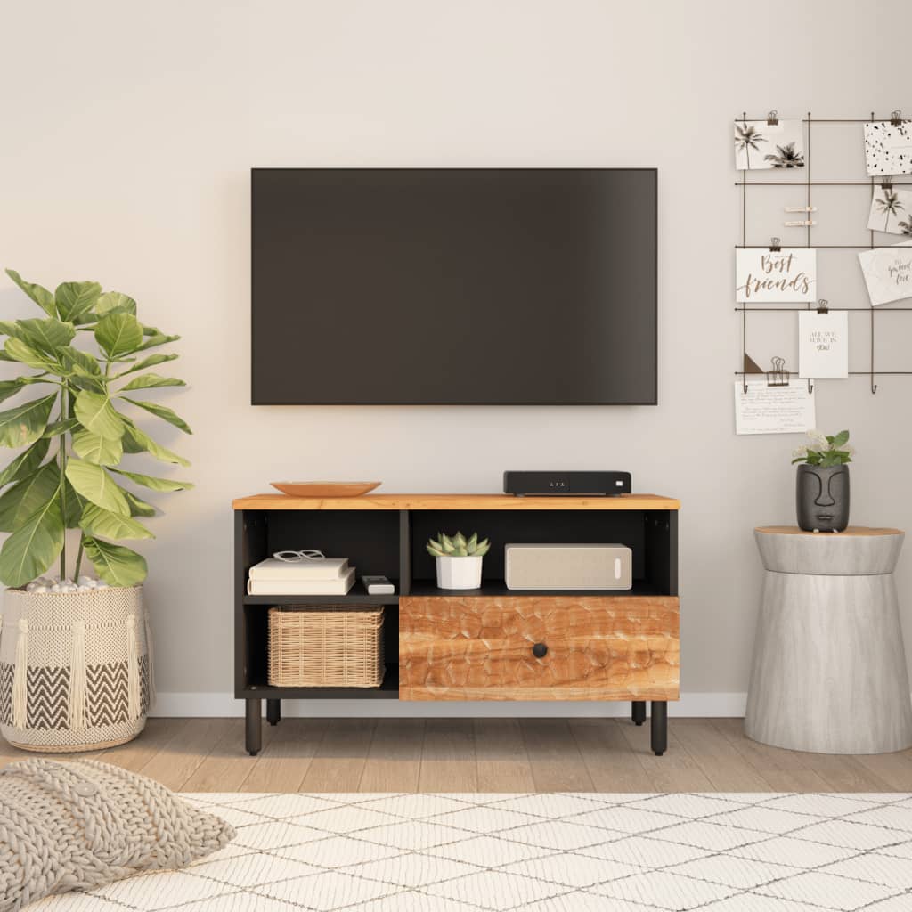 TV-Møbel Tre TV-benk 80x33x46 cm heltre akasie
