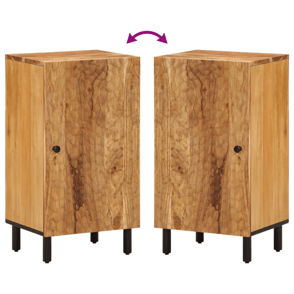 Skap Tre 40x33x75 cm heltre akasie