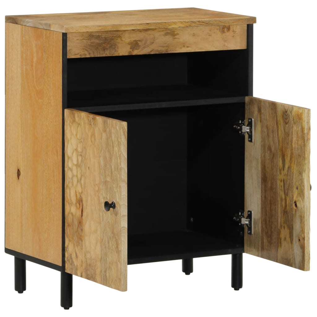 Skap heltre mango 60x33x75 cm