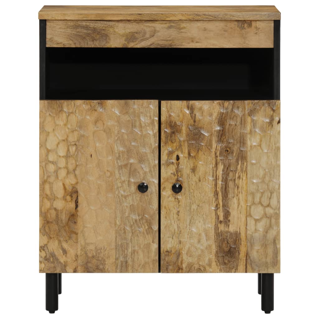 Skap heltre mango 60x33x75 cm