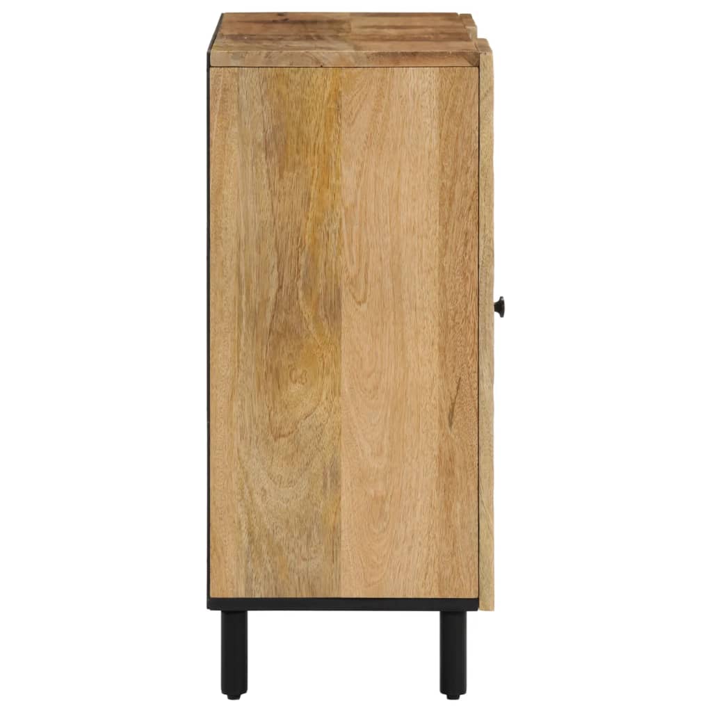 Skap heltre mango 90x33x75 cm