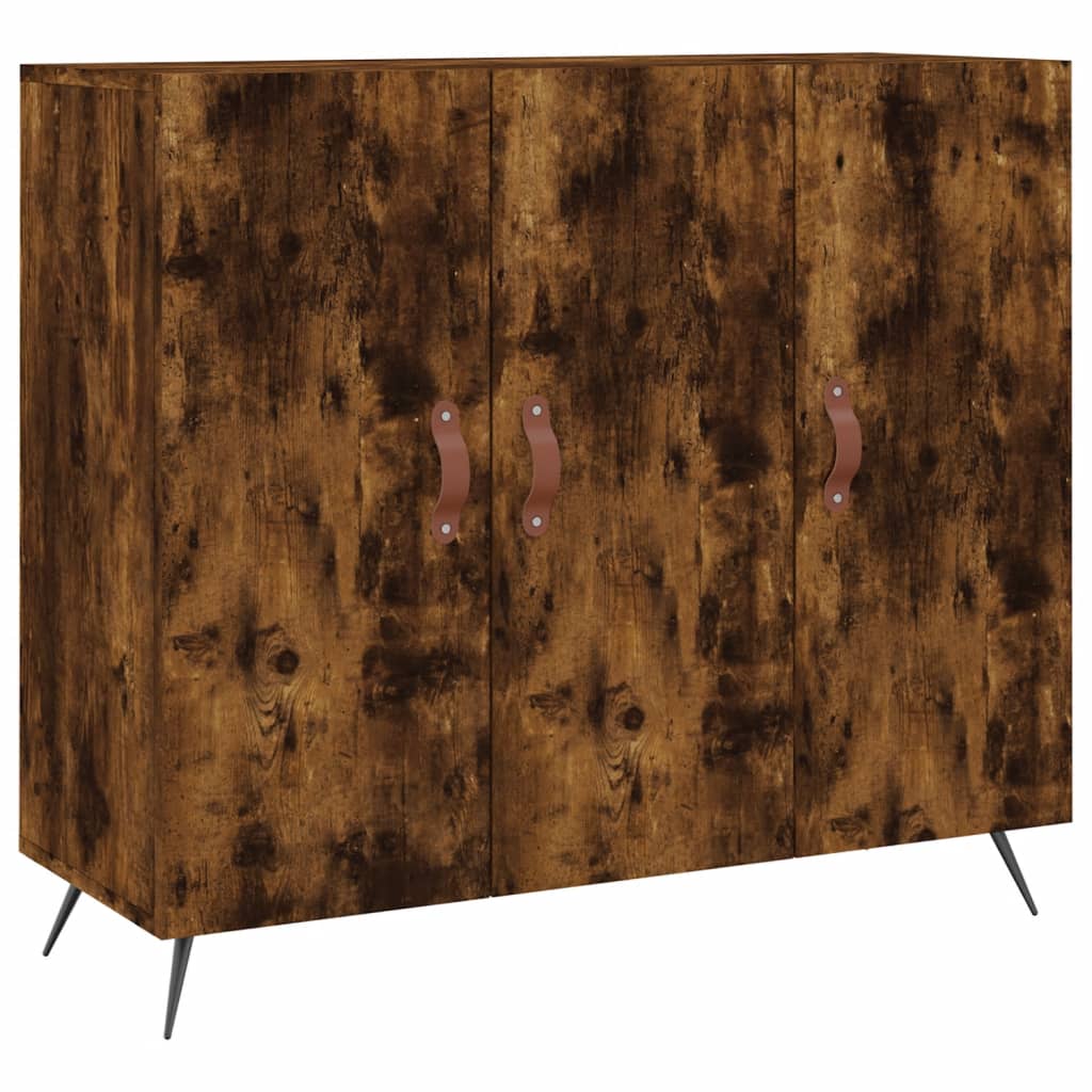 Kommode Røkt Eik 90x34x80 cm