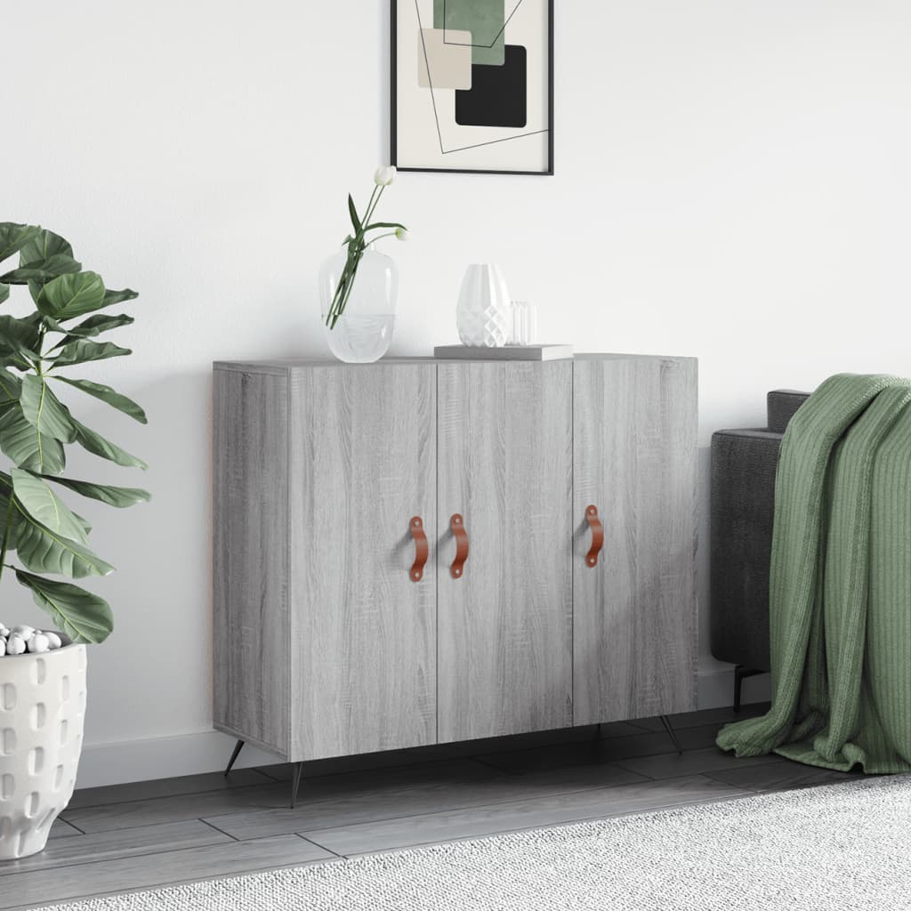 Skjenk Sonoma Grå 90x34x80 cm