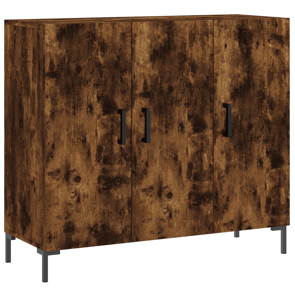 Kommode Røkt Eik 90x34x80 cm