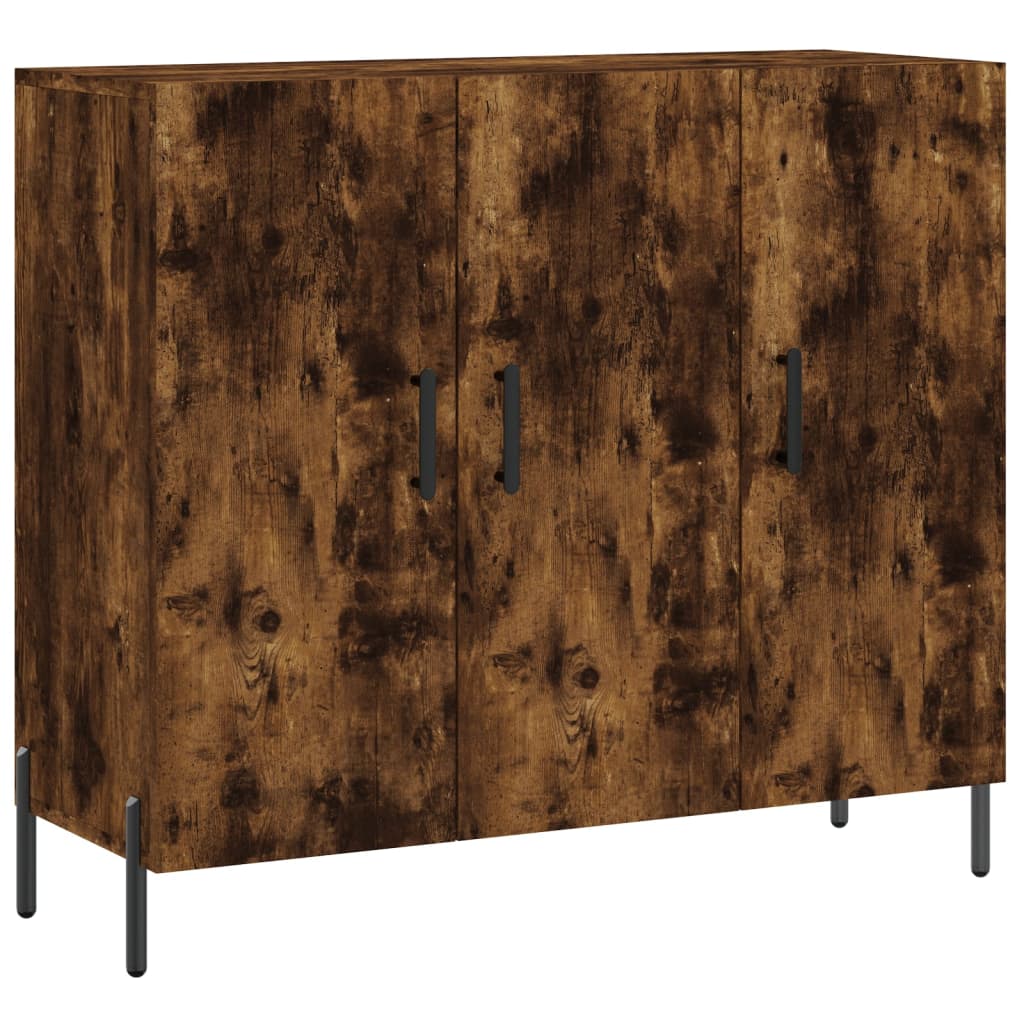 Kommode Røkt Eik 90x34x80 cm