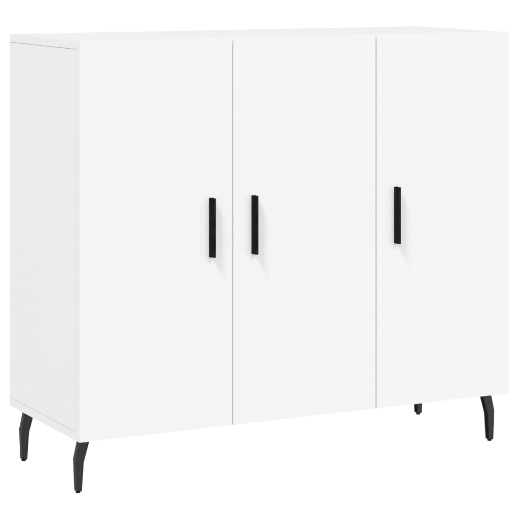 Skjenk Hvit 90x34x80 cm