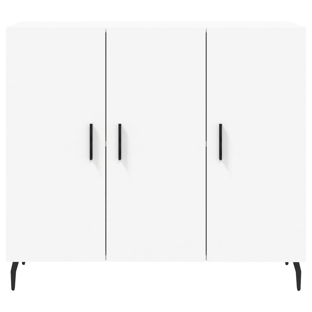 Skjenk Hvit 90x34x80 cm