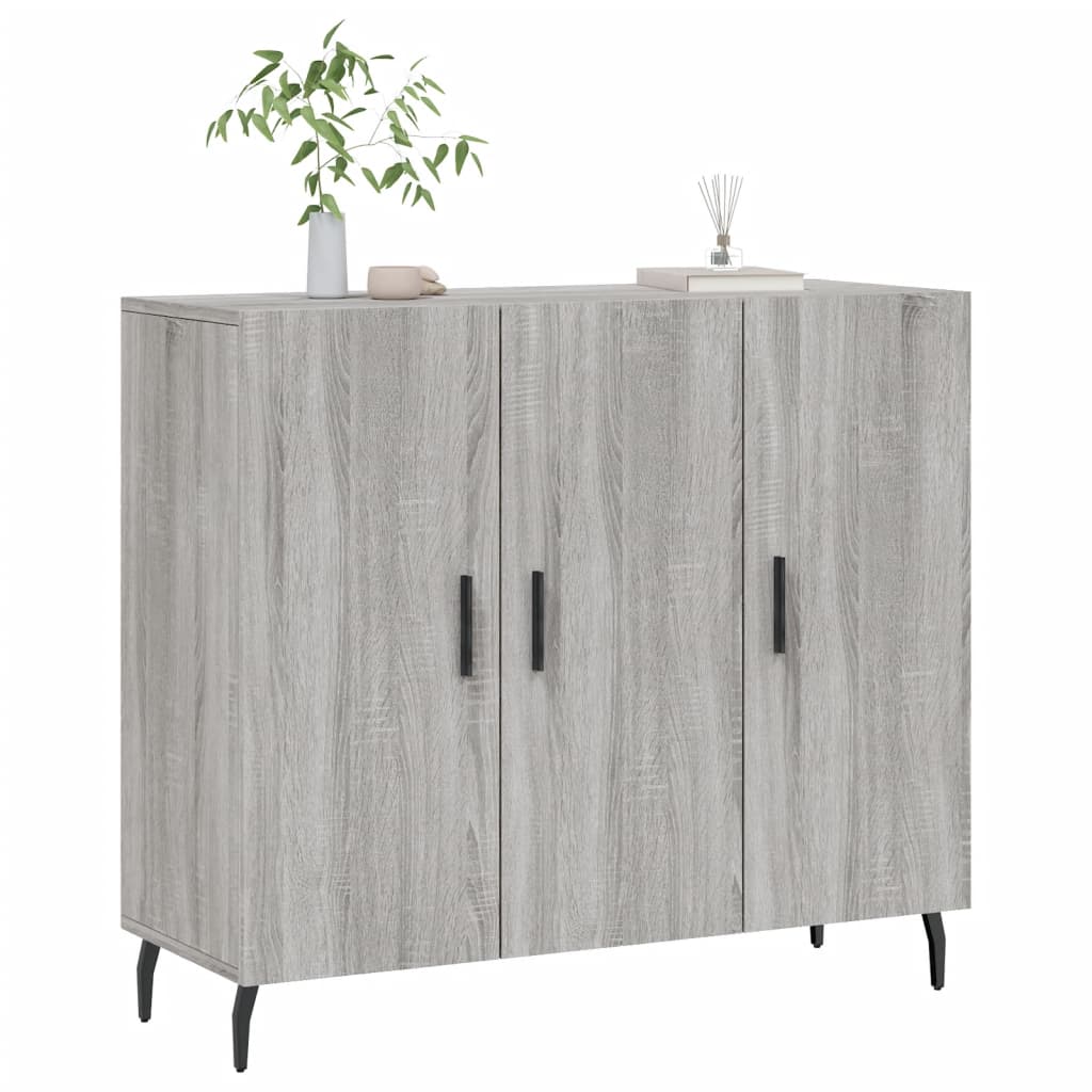 Skjenk Sonoma Grå 90x34x80 cm