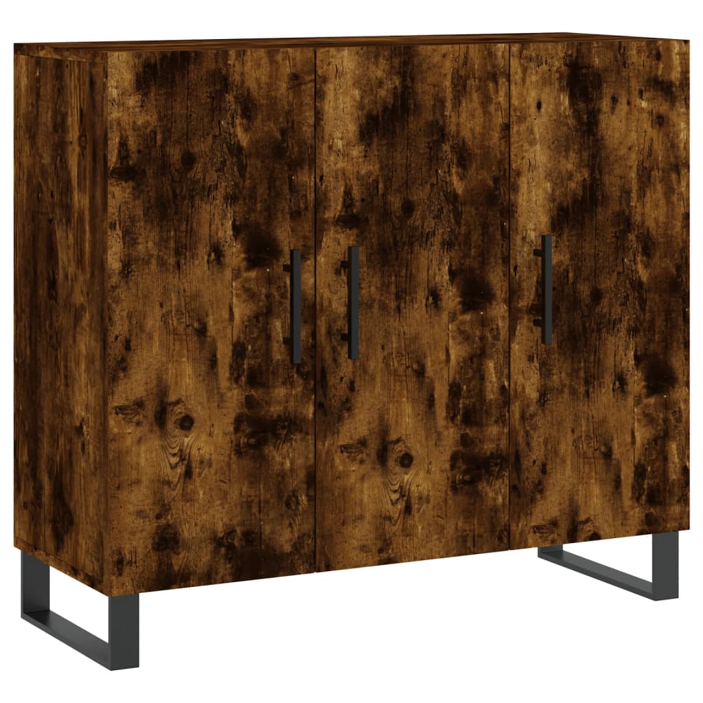 Kommode Røkt Eik 90x34x80 cm