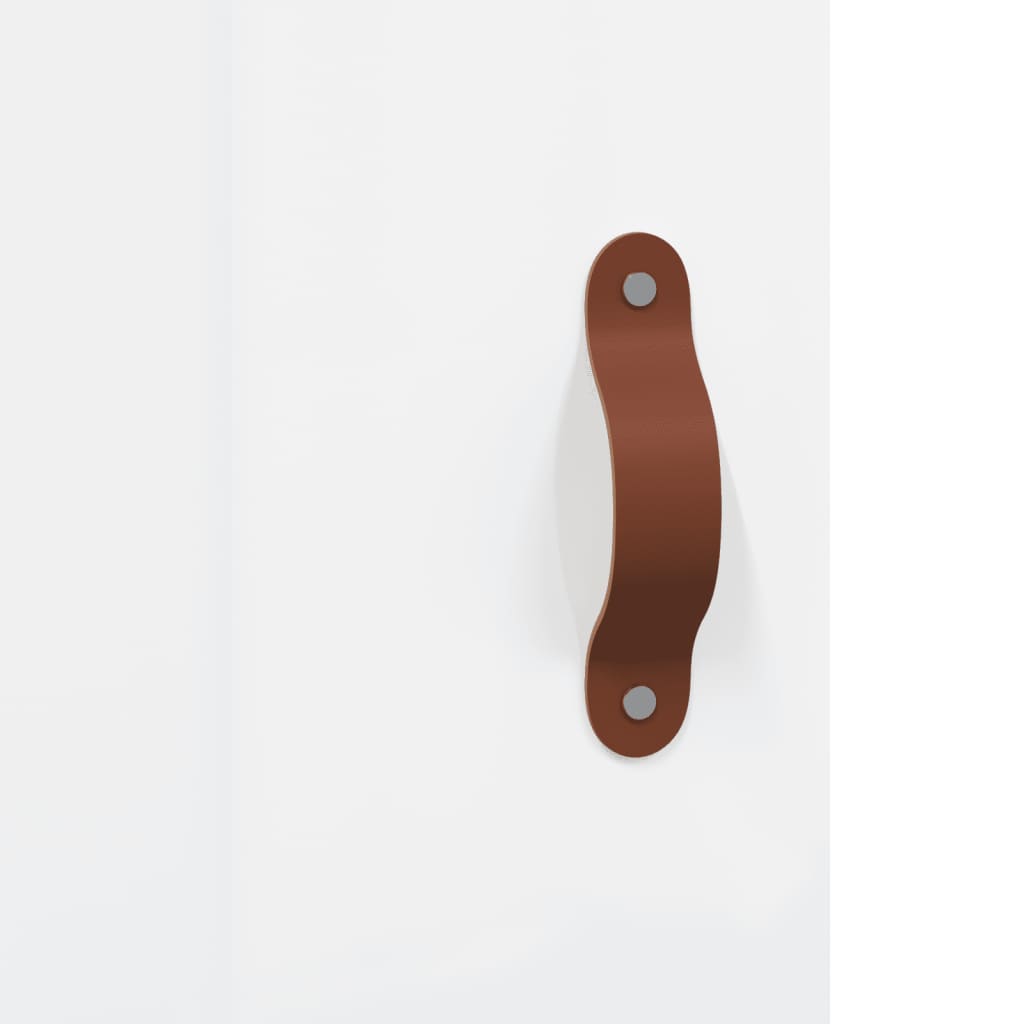 Skjenk Høyglans Hvit 100x36x60 cm