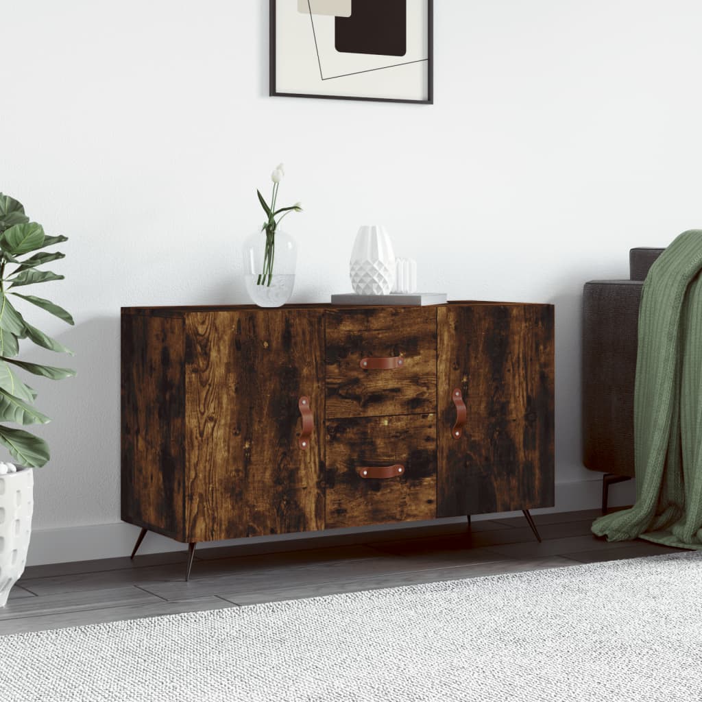 Kommode Røkt Eik 100x36x60 cm