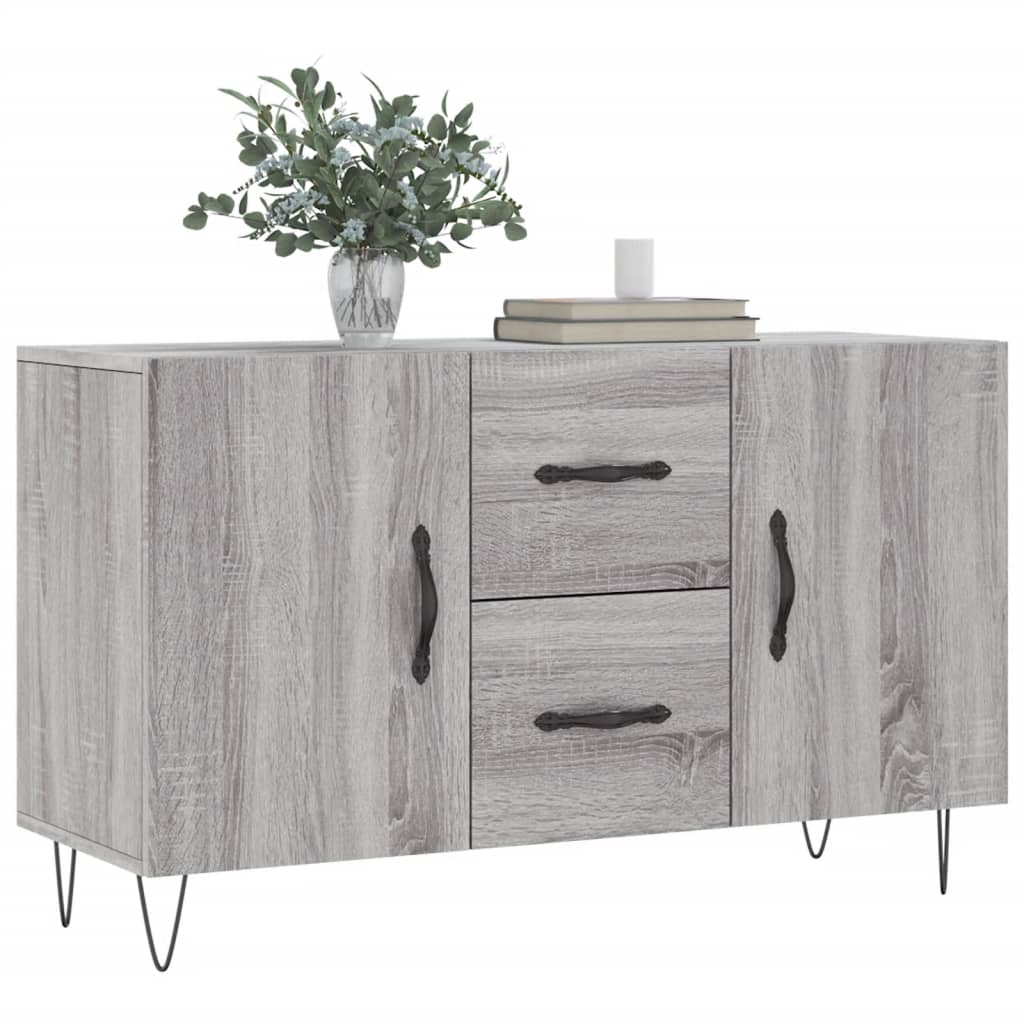 Skjenk Sonoma Grå 100x36x60 cm