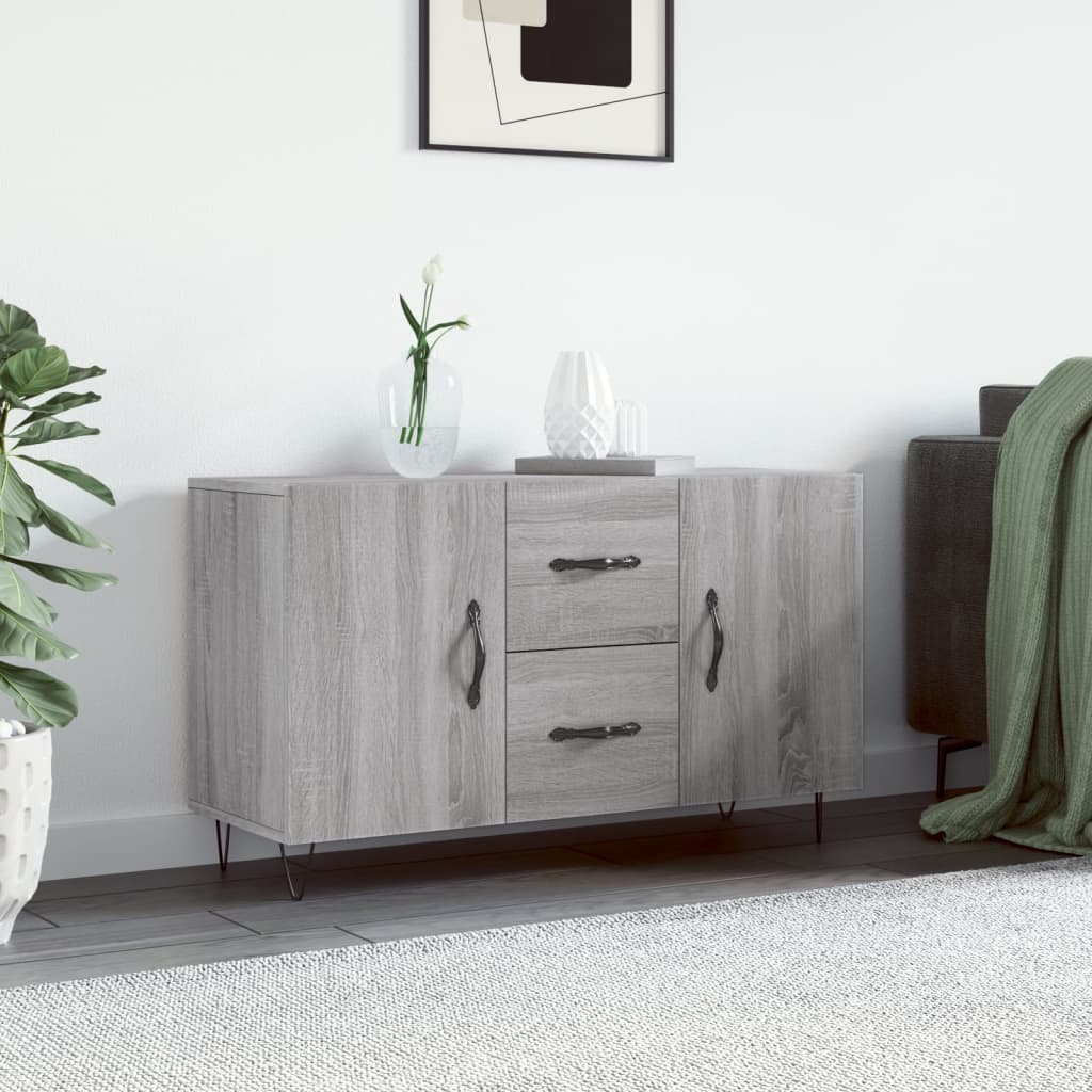 Skjenk Sonoma Grå 100x36x60 cm