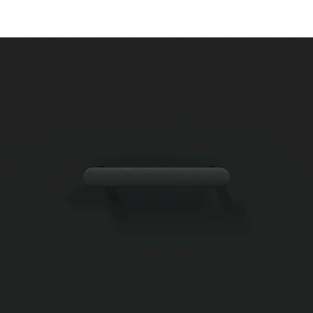 Skjenk Svart 100x36x60 cm