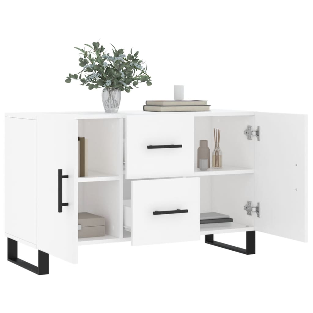 Skjenk Hvit 100x36x60 cm