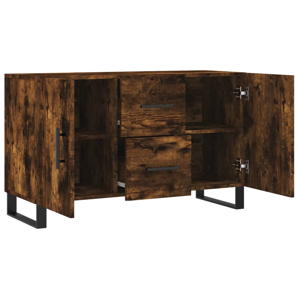 Kommode Røkt Eik 100x36x60 cm