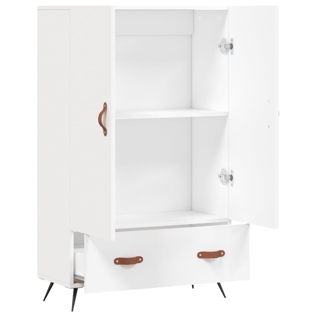 Skap Hvit 69,5x31x115 cm