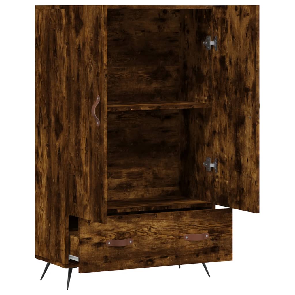 Skap Røkt Eik 69,5x31x115 cm