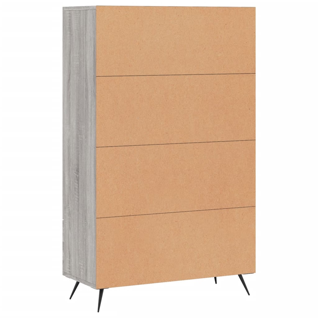 Skap Sonoma Grå 69,5x31x115 cm