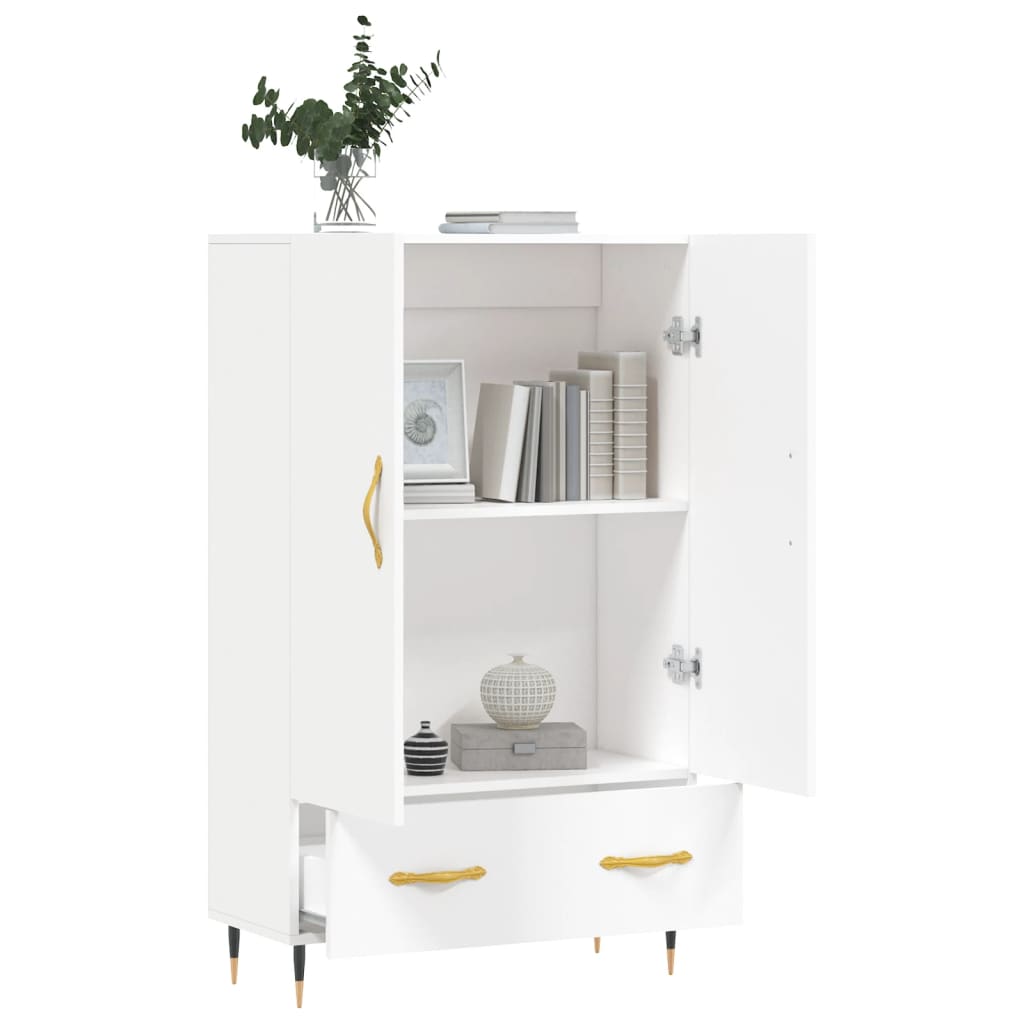 Skap Hvit 69,5x31x115 cm