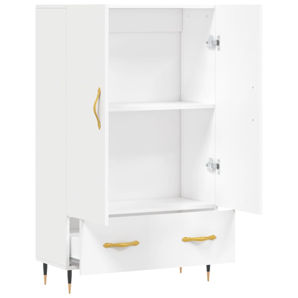 Skap Hvit 69,5x31x115 cm