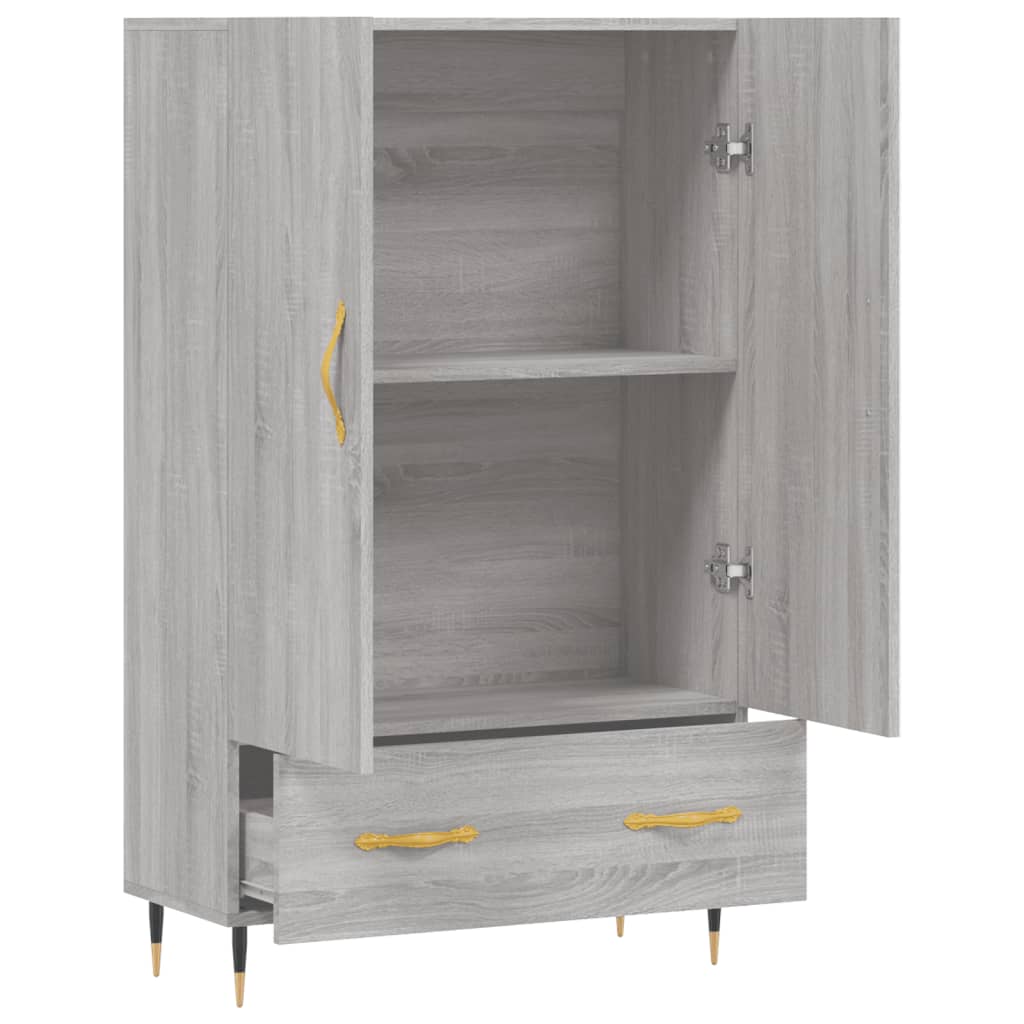 Skap Sonoma Grå 69,5x31x115 cm
