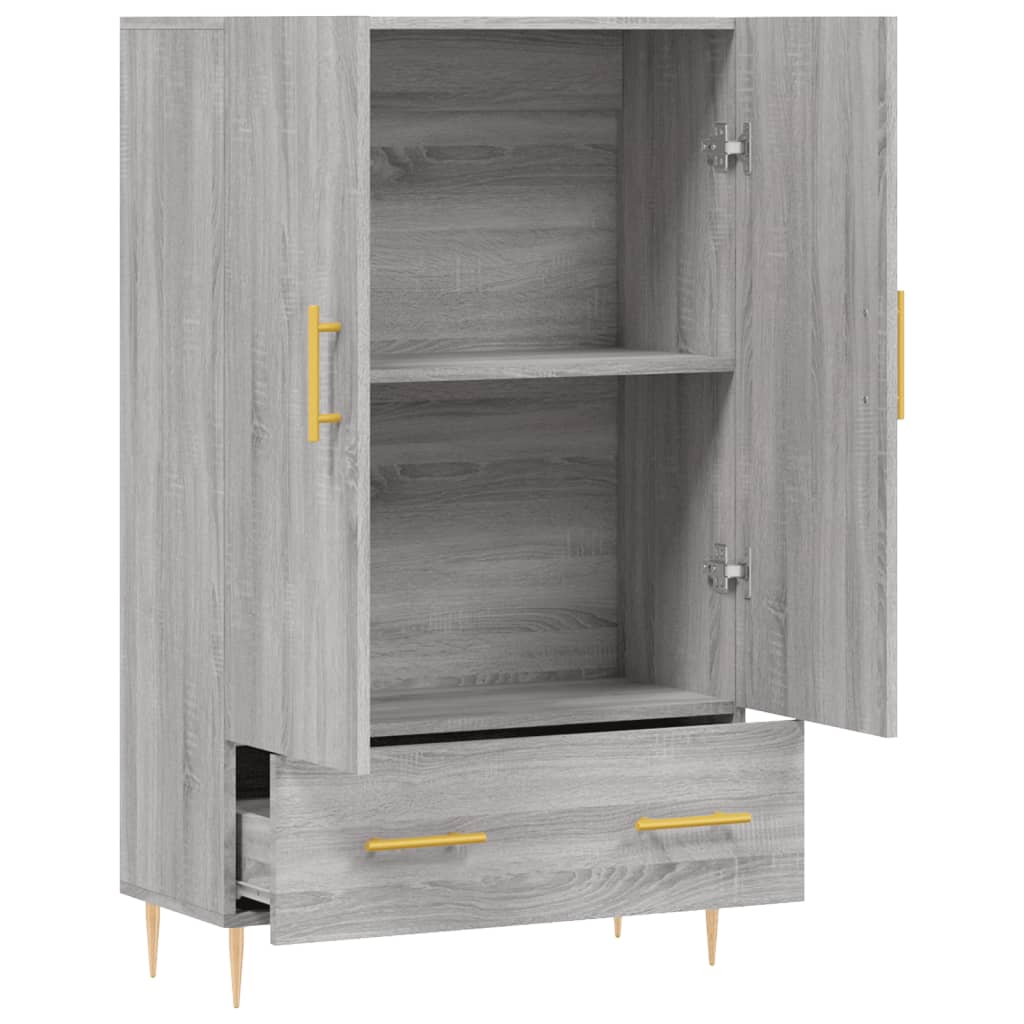 Skap Sonoma Grå 69,5x31x115 cm