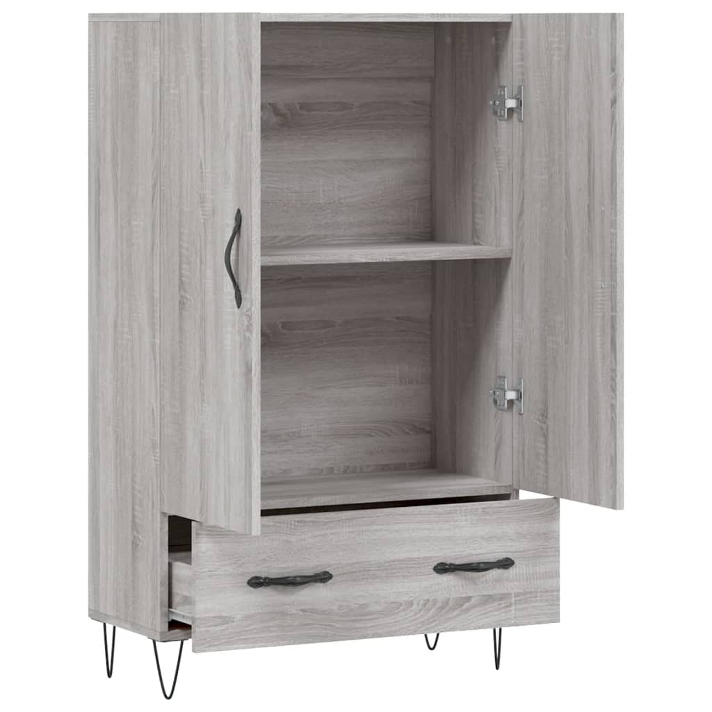 Skap Sonoma Grå 69,5x31x115 cm